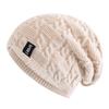 New Women Winter Hats Female Sports Label Casual Beanie Hat Fleece Lined Warm Knitted Hats