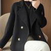 Autumn and Winter Loose Cardigan Coat Short Suit Collar Jacket Temperament Fashion Women's Clothing