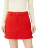 Skirt TEXBRID Stretch Herringbone Washable 0 [Pearly Gates] Women's / 055-3234902 100_Red [S]