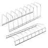 Multipurpose Plates Storage Rack Silver Bowls Plates Drainer Holder Dish Draining Rack  Kitchen