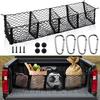Pickup Truck Trunk Cargo Net with Mounting Accessories 45720 Pocket Universal Car