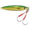 Major Craft Metal Jigpara TG Tungsten Green Lure Jig, JPTG-80 Gold, 80g, #11