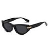 Cat'S Eye Triangle Sunglasses For Women, Versatile Personalized Street Sunglasses