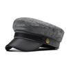 Men's And Women's Cap Vintage Beret Cap Flat Top Comfortable Breathable Cap