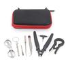 X9 Mini Vape DIY Coil Heating Wire Tool Kit Bag Tweezers Pliers Wire Heaters Kit Coil Jig Winding
