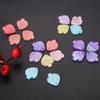 10pcs Acrylic Imitation Shell Peony Petals Pendant Charm For Jewelry Making Antique Accessories