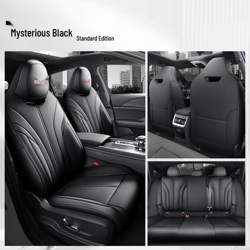 Hongqi H6 Leather Car Seat Cover – Full Surround, Universal Fit for All Seasons, 5-Seat Cars
