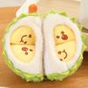 Durian Doll Decompression Plush Toy Simulation Fruit Durian Can Be Torn and Pulled Creative Fruit Throw Pillow