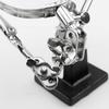 Auxiliary Clip Magnifier 60mm with Clip Soldering Iron Instruments Circuit Board Repair Soldering