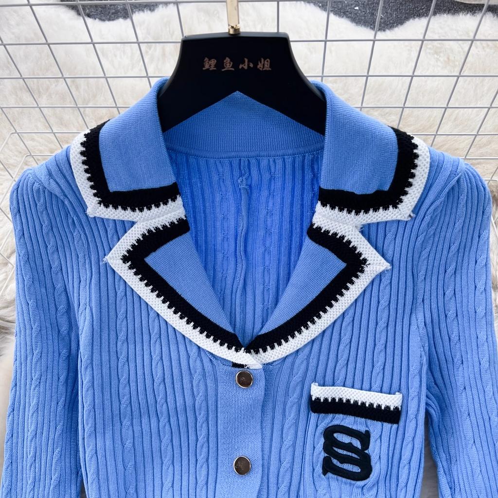 Fashion Autumn Winter Long Sleeve Knitted Maxi Dress Women Elegant Embroidery Pockets Long Sweater Dress Vestidos