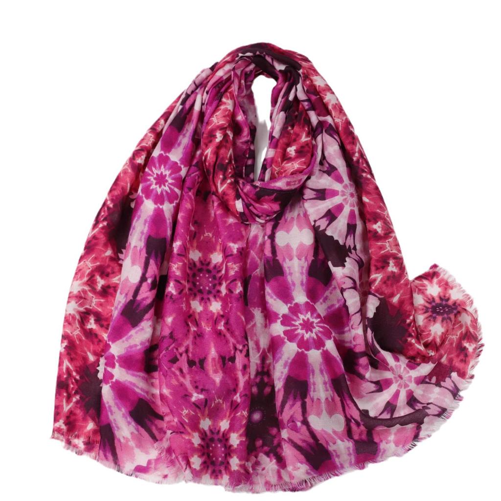 2024 Spring And Autumn Winter New Cotton And Hemp Long Thin Scarf Travel Versatile Sunscreen Warm Shawl For Women