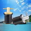 Rubber Drain Plug Snap Tight Flip Style Hull Livewell Bilge Transom Seawall Marine Boat Accessories
