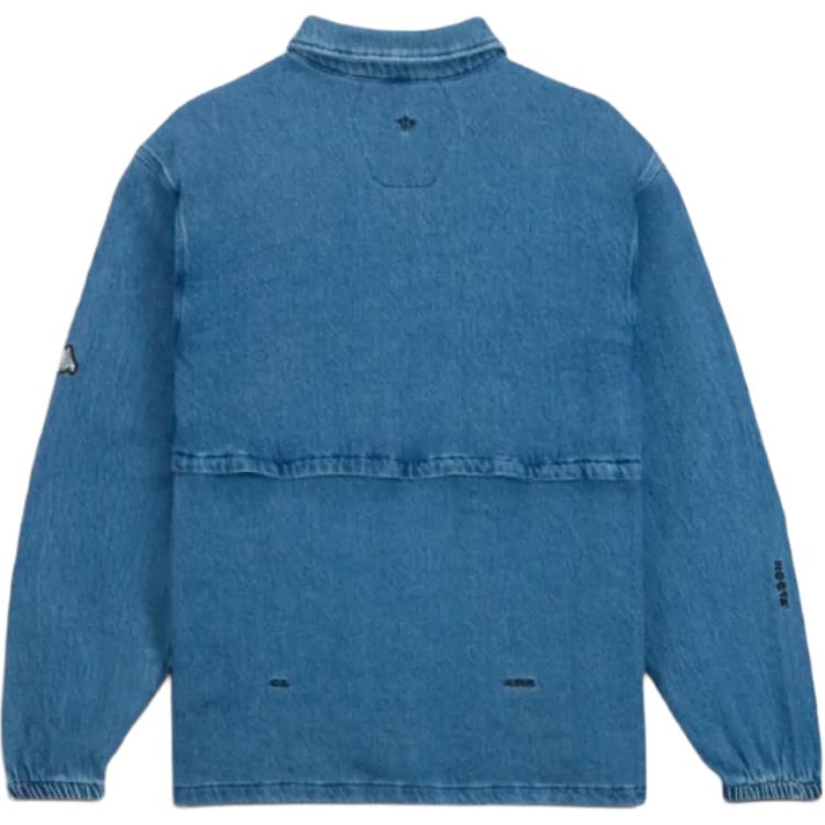 Nike Nocta Opal Comfortable Versatile Fashion Denim Jacket Unisex Outerwear Blue FZ3261-486