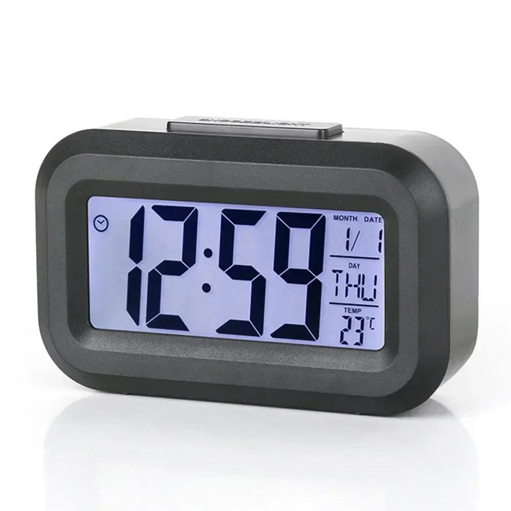 Digital Clock Desk. Times Backlight Multi-function Desktop Alarm Table Led Decorations Electronic Electronics Calendar Data Wall