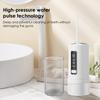 Oral Dental Irrigator Water Flosser 230ml Mini Water Toothpick Tooth Cleaner USB Recharge with 4 Nozzles Teeth Whitening Machine