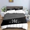 Hot Sale Fashion King Queen Bedding Set Single Twin Full King Size Cute Animals Bed Linen Adults Teens Bedroom Luxury Gift