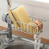 1pc Stainless Steel Kitchen Sink Organizer Storage Rack Faucet Shelf Sponge Dishcloth Drain Rack Sink Organizer Kitchen Tools