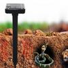 Solar Powered Ultrasonic Rat Mice Snake Repellent Garden Lawn Farm Pest Repeller