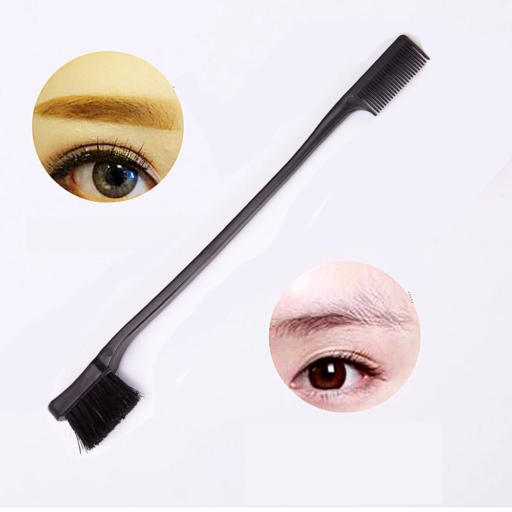 New Double-ended Brow Brush Hair Cut Style Comb Haircut Tool