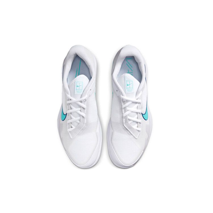 Nike Court Air Zoom Vapor Pro White Dynamic Turquoise Men Sneakers Light-Bone Deep-Royal-Blue CZ0220-141