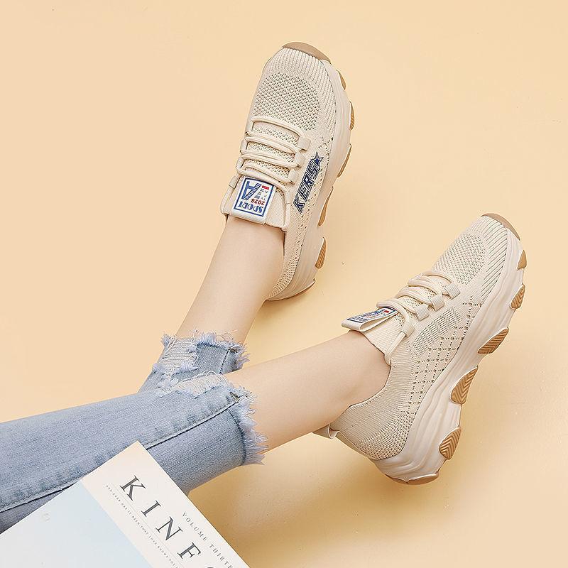 Fashion Thick Bottom Women's Sports Shoes For Women Gym Trend 2024 Stylish Casual Tennis Fashion Basketball Shoe Sport Sneaker Hit