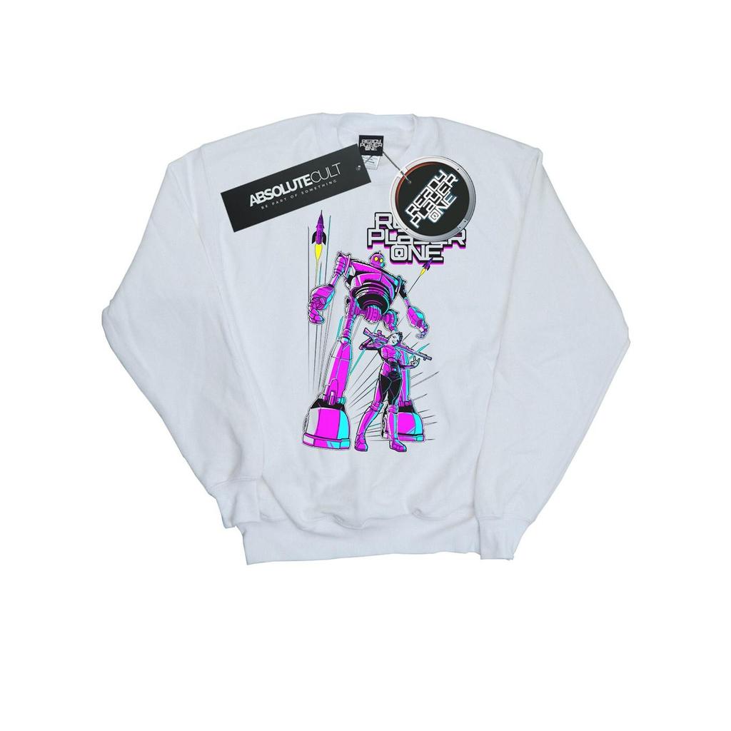 Ready Player One Boys Iron Giant And Art3mis Sweatshirt