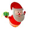 Christmas Inflatable Santa Claus Outdoor Decoration Large Lighted Blow Up Santa with Built-in LED Light for Front Back Yard Garden Lawn Outside Decor
