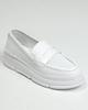 Perforated Slip-ons Krula 128910 36 White Leather