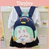 Bunny Toddler School Bag With Breathable Nylon Material And Cute Cartoon Pattern