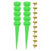 10/12/20/24Pcs Flower Waterer Spike Shoes Irrigation Controllable Water Flow Automatic System Plant Self-watering Tool