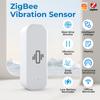 Tuya ZigBee Smart Vibration Sensor Door Window Break Anti-theft Detection Alarm Smart Home Security Protection System