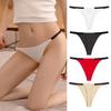 Seamless G-string Thongs for Women Breathable No Show Underwear Cheeky Low Rise