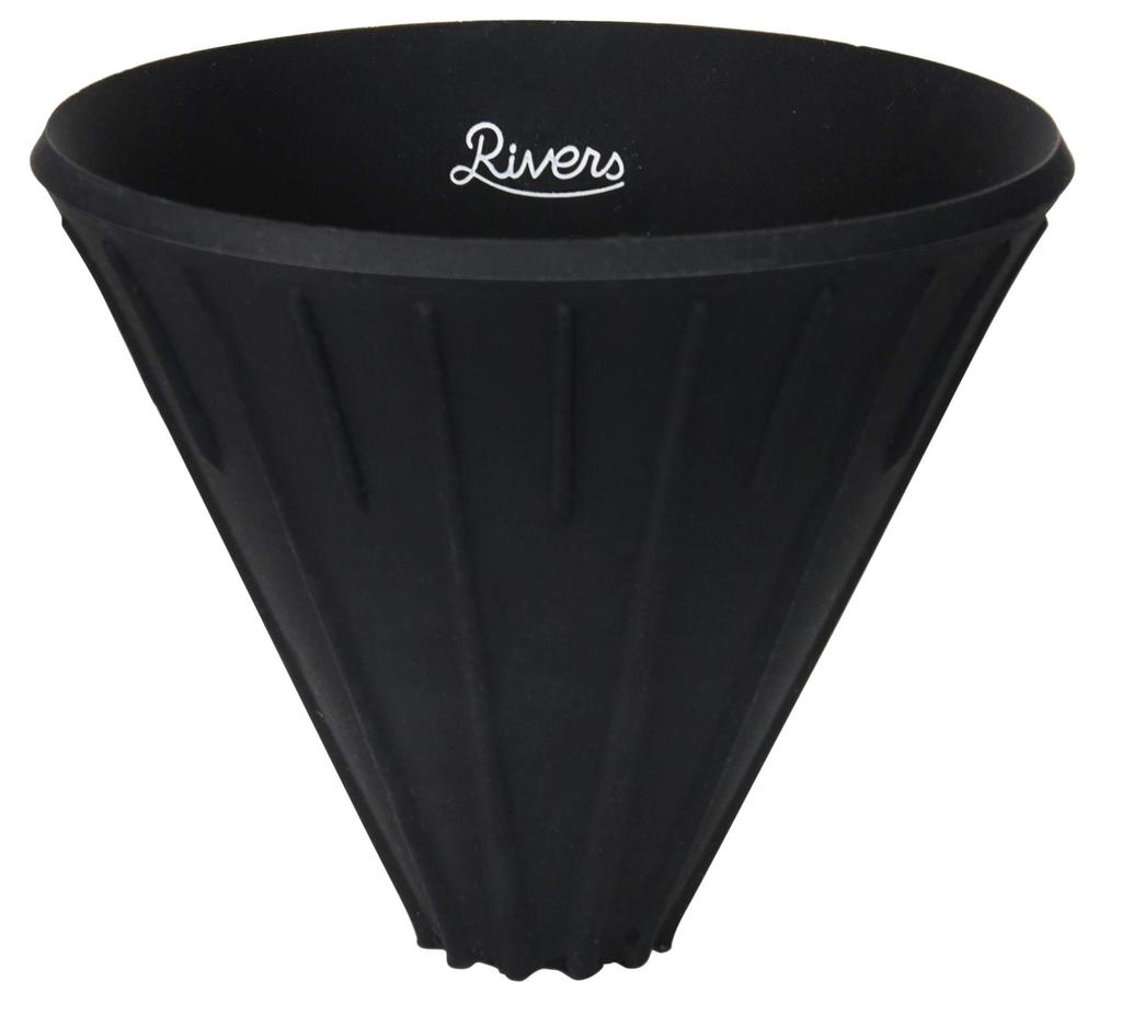 Coffee Dripper Cave Reversible Black