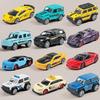Children's Classic Metal Toy Cars: City Taxi & Racing Series - Small Alloy Model
