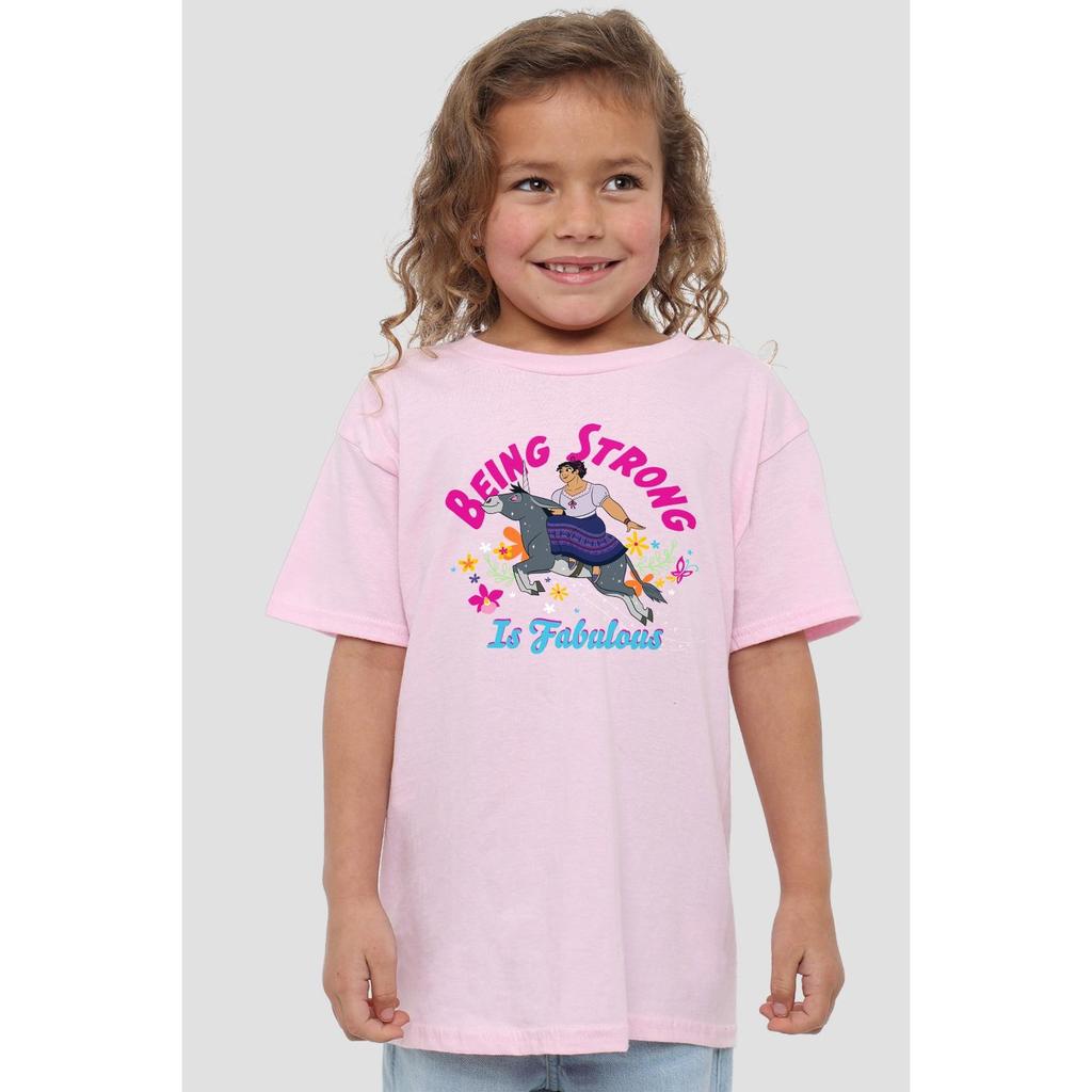 Encanto Childrens/Kids Bring Strong Is Fabulous Luisa T-Shirt