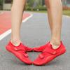 Men Barefoot Casual Flats Women Wide Palm Driving Shoes Red Walking Shoes Couple Fitness Shoes Large Size Fluorescent Green
