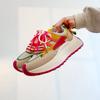 Fashion Women Sneakers Platform Patchwork Casual Sport Shoes Ladies Lace Up Outdoor Running Vulcanized Shoes Tenis Feminino2025