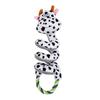 Interactive Squeaky Rope Dog Toy Plush Chew Toy with Sound Dental