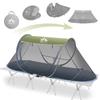 Night Cat Mosquito 1 Person Camping Tent with Insect Net for Adults and Kids with Camping Cot Pop-up Tent (Excluding)