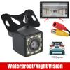 170 Degree 12 LED Night Vision Car Rear View Camera Universal IP68 Waterproof Reversing Parking Monitoring High Definition