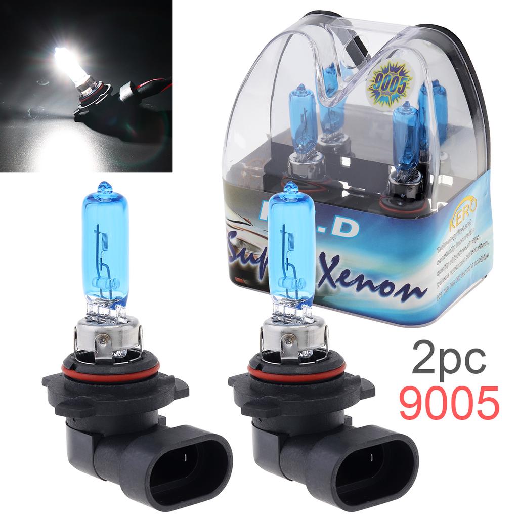 2pcs 12V H11 55W 6000K White Light Super Bright Car Xenon Halogen Lamp Auto Front Headlight Fog Bulb