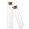 18pcs 25×120mm Test Tube Transparent Burette Flat Science Tubes  Scientific Experiments