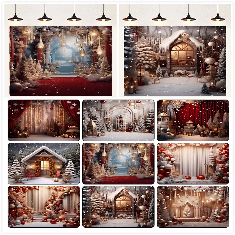 Indoor Window Snowflake Decoration Stage Theme Background Cloth Background Wall Decoration Photo Cloth