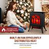 70W/750W/1500W Electric Fireplace Heater Fan Stove Log Flame Effect Mantel Timer PTC Ceramic Heater