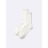 GU by Uniqlo Style Heat Rib Pile Crew Socks