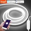 1-5M WiFi LED Strip Light Set With Tuya App Alexa Voice Control Dimmable Neon Light Led Backlight Tape Indoor Wall Lamp