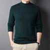 Brand Men's Cashmere Sweater Half Turtleneck Men Sweaters Knit Pullovers for Male Youth Slim Knitwear Man Sweater