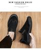 Men's Retro Waterproof Slip-On Work Shoes - Non-Slip, Wear-Resistant Low-Top for Autumn and Winter