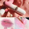 3g Lip Balm Mild Moisturizing Waterproof Long Lasting Non-stick Cup Lip Care Repair Natural Peach Color Changing Lipstick Makeup Lip Gloss for Girls
