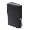 Game Console Vertical Dust Cover Oxford Cloth Game Console Dust Cover Protector for PS5 Black